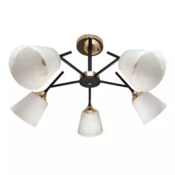 Люстра, Е27, 60Вт, 230В, черный