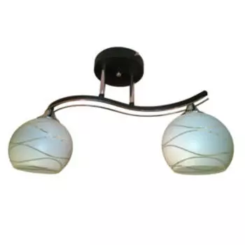 Люстра, Е27, 60Вт, 230В, черный хром