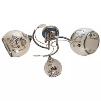 Люстра Е27, 60Вт, 230В, хром