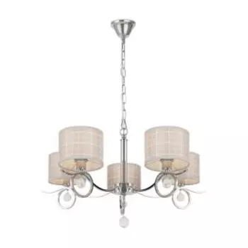 Люстра Freya Bertrand, Е14, 40 Вт, хром