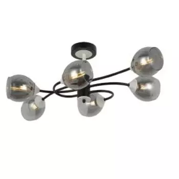 Люстра Freya Mystic, E27, 60 Вт, черный