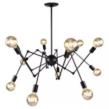 Люстра Галактика, Е27, 60 Вт, металл