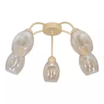 Люстра Элетех Валенсия 151, Е14, 60 Вт, бежевый муар