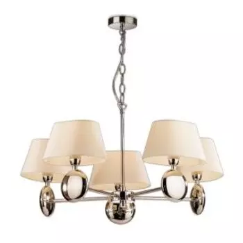 Люстра ODEON LIGHT Hotel, E14, 40Вт, бежевый