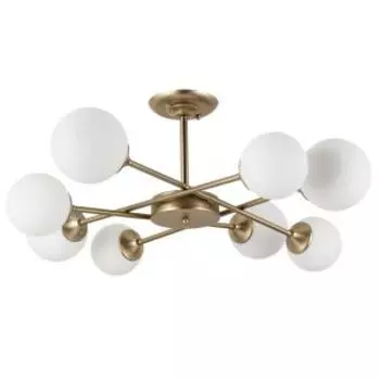 Люстра потолочная Arte Lamp Marco, E14, 60 Вт, золото