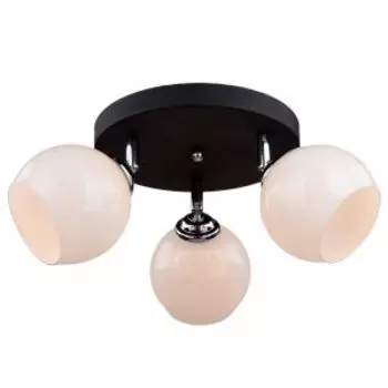 люстра Россвет РС16436 BK+CR/3C