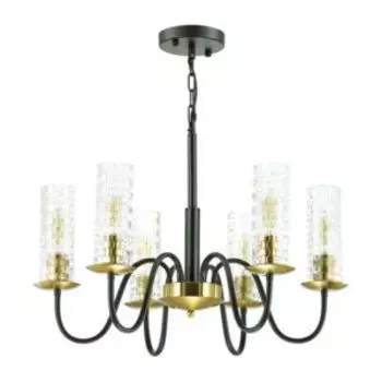 Люстра Sheila, E27, 40 Вт, черный