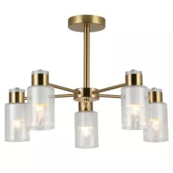 Люстра СИМВОЛ СВЕТА, Е14, 60 Вт, золото