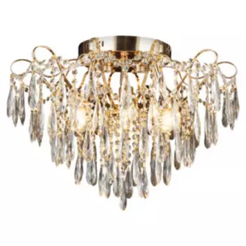 Люстра СИМВОЛ СВЕТА, Е27, 60 Вт, LED, 3 Вт, золото