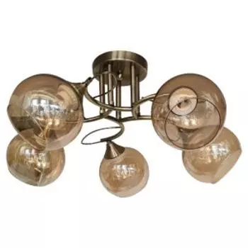 Люстра Символ Света CC010785/5, Е27, 60 Вт, бронза