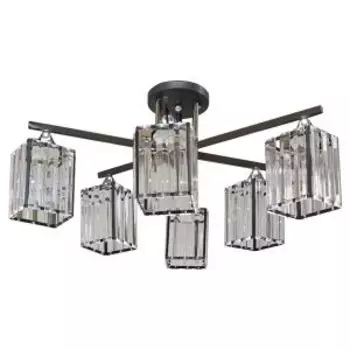 Люстра Символ Света CC011502/6, Е27, 60 Вт, черный