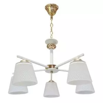Люстра Символ Света CC01405/5, Е27, 60 Вт, белая