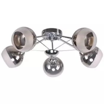 Люстра Символ Света CC03045/5, Е27, 60 Вт, хром
