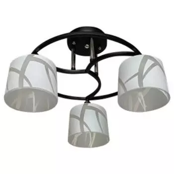 Люстра Символ Света CC0368/3, Е27, 60 Вт, черный