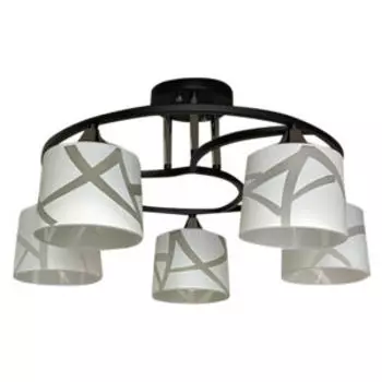 Люстра Символ Света CC0368/5, Е27, 60 Вт, черный