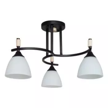 Люстра Символ Света CC0411/3, Е27, 60 Вт, черный