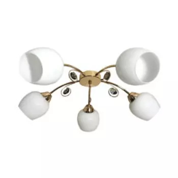 люстра Символ Света CC221/5 GD