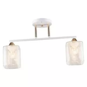 Люстра Символ Света CC4355/2, Е27, 60 Вт, белый, золото