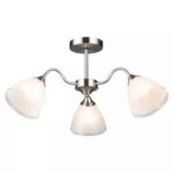 Люстра Символ Света CC6392/3, Е27, 60 Вт, матовый никель