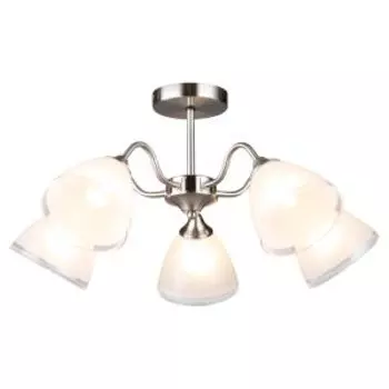 Люстра Символ Света CC6392/5, Е27, 60 Вт, матовый никель