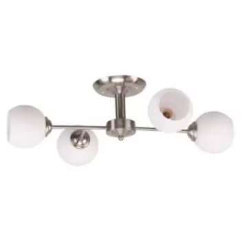 Люстра Символ Света CC6547/4, Е27, 60 Вт, матовый хром