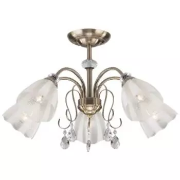 Люстра Символ Света, Е27, 60 Вт, бронза