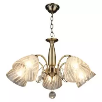 Люстра Символ Света, Е27, 60 Вт, бронза