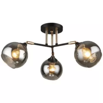 Люстра Символ Света, Е27, 60 Вт, черный