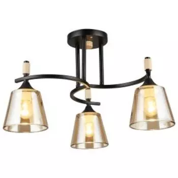 Люстра Символ Света, Е27, 60 Вт, черный