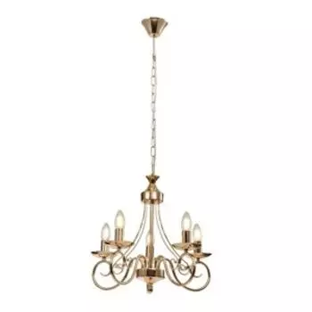 Люстра Venezia, Е14, 40 Вт, золото