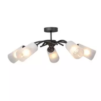 Люстра Vitaluce V2850-1/5PL, E27, 40 Вт, белые плафоны