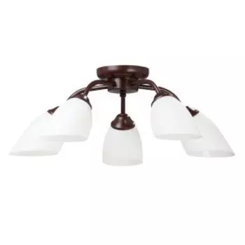 Люстра Vitaluce V3252/5PL, E14, 40 Вт, пластиковые белые плафоны