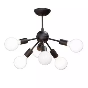 Люстра Vitaluce V3865/6PL, E27, 60 Вт, лофт