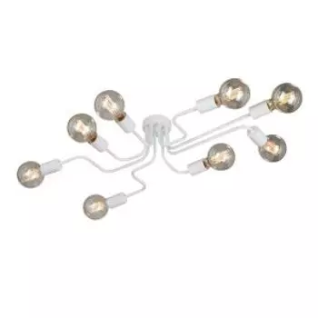 Люстра Vitaluce V4196-0/8PL, E27, 40 Вт, белый