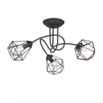 Люстра Vitaluce V4930-1/3PL, E14, 40 Вт, черный