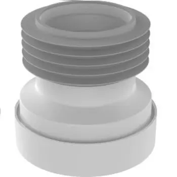 Манжета Aquant для унитаза, прямая, жёсткая