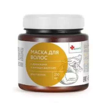 маска д/волос APOTEKS с дрожжами и яичным желтком , 250 мл