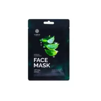 Маска для лица Fabrik тканевая, с экстрактом Алоэ Вера