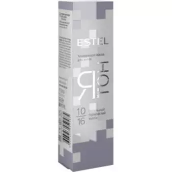 Маска для волос Estel Я Тон тонирующая 10/16, Пепельный, 60 мл