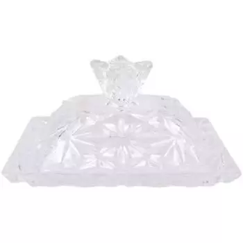 Масленка, 11.5х16х8.5 см, стекло