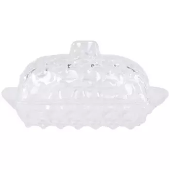 Масленка, 17х11х7.5 см, стекло