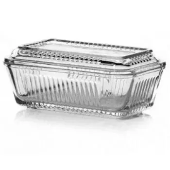 Масленка Frigo, 17х10.2 см, стекло