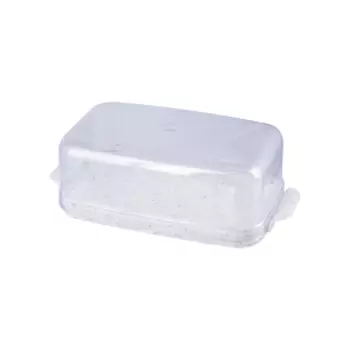 Масленка Granit, пластик, белый