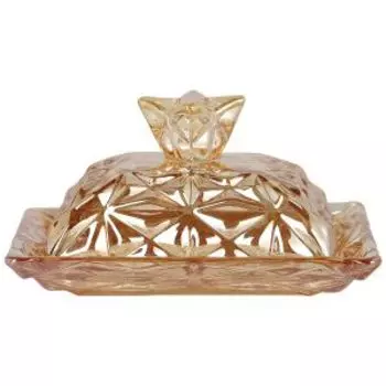 Масленка Lavenir, 8.5х15.5х11.5 см, стекло