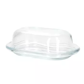 Масленка с крышкой Basic, стекло