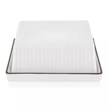 Масленка Stripe, 15x12 см, фарфор