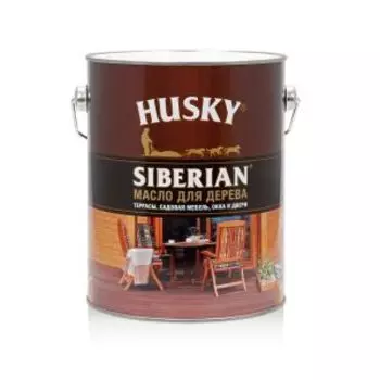 Масло для дерева Husky Siberian, 2.7 л, прозрачная база Т