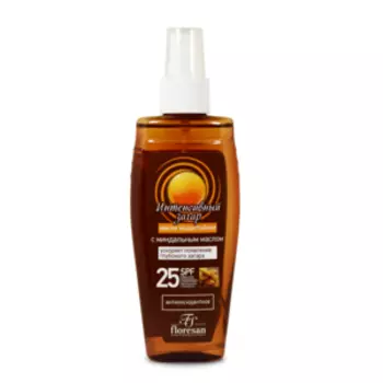 Масло для загара Floresan, SPF25, 150 мл