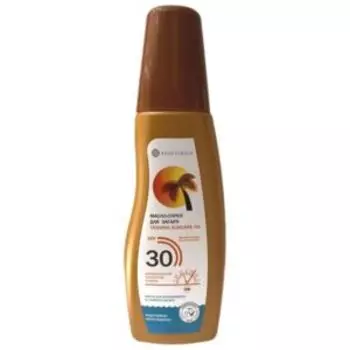 Масло-спрей для загара Beauterica UVA+UVB+IR+VL защита, SPF 30, 175 мл