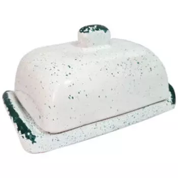 Маслёнка Варадеро Русская, 17х10 см, керамика